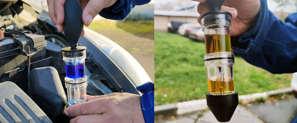 Тестер для проверки герметичности системы охлаждения Car-Tool