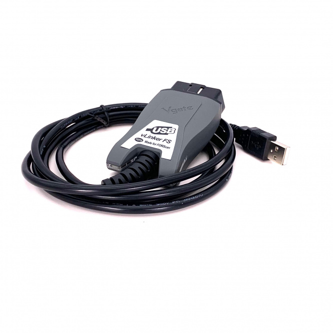 Диагностический адаптер Vgate vLinker FS ELM327 для Ford FORScan HS/MS-CAN