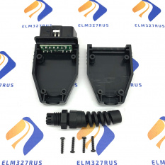 Штекер OBD2 (папа) разборный