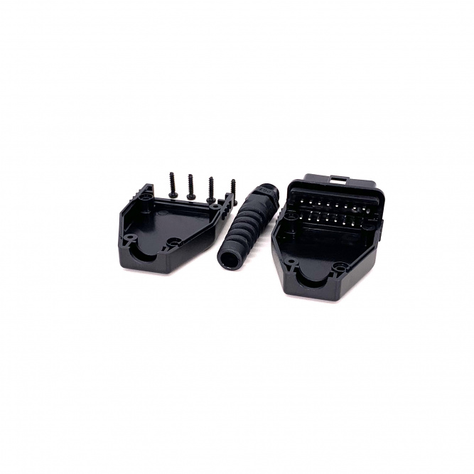 Штекер (разъем) OBD2 &amp;quot;папа&amp;quot; разборный