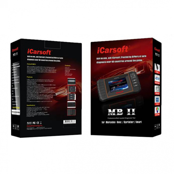 Диагностический сканер iCarsoft BM II для а/м BMW, Mini