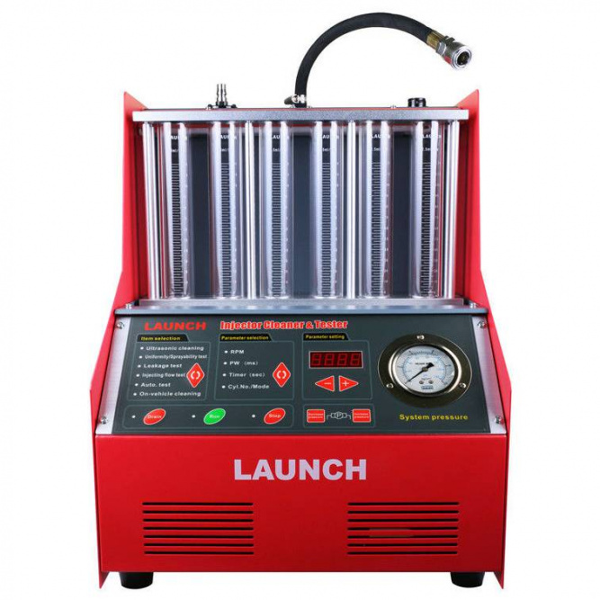 Стенд для проверки и ультразвуковой чистки форсунок Launch CNC 602A