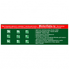 Доступ к MotorData на 1 месяц