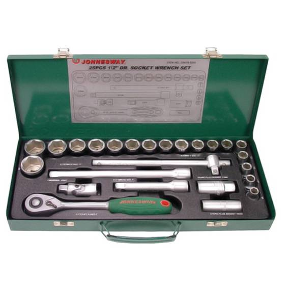 Набор головок торцевых Jonnesway S04H4125S 1/2&amp;quot;DR, 10-32 мм, 25 предметов