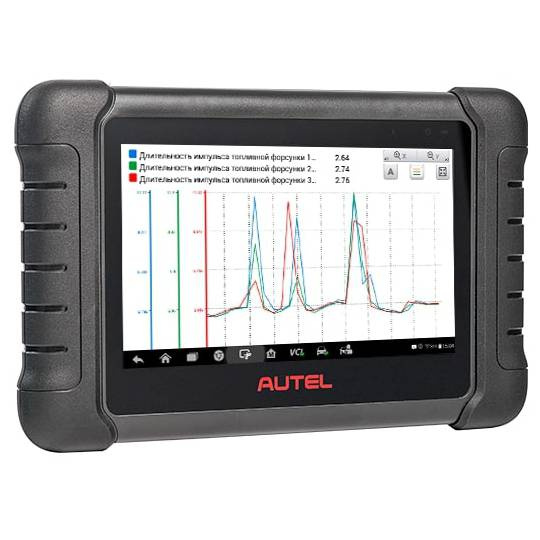 Диагностический сканер Autel MaxiDas DS808BT, Haynes Tech Basic, российская версия