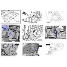 Фиксатор распредвала для установки фаз ГРМ (Ford, Mazda) JTC-4676
