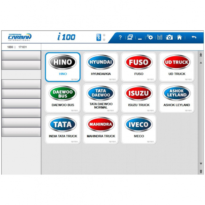 Диагностический сканер CARMAN SCAN AUTO-I 100