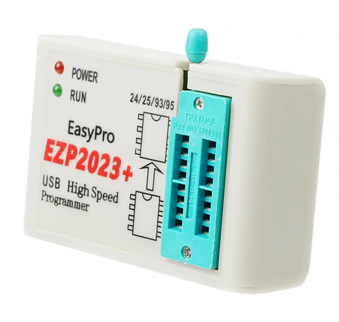 Программатор EZP2023+ для EEPROM и SPI FLASH + 12 адаптеров