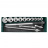 Набор головок торцевых Jonnesway S04H6115SA 3/4&amp;quot;DR, 22-50 мм, 15 предметов