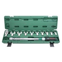 Динамометрический ключ Jonnesway 1/2&amp;quot;DR с насадками 13-30 мм,  40-200 Нм