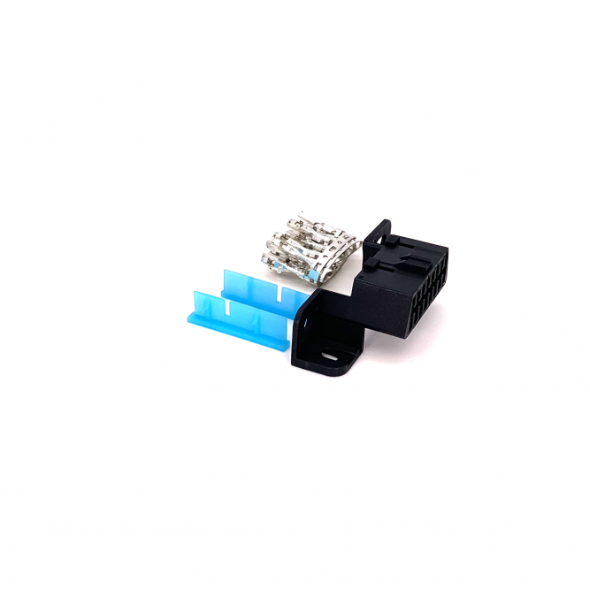 Разъём OBD2 (мама) с пинами (коннекторами)