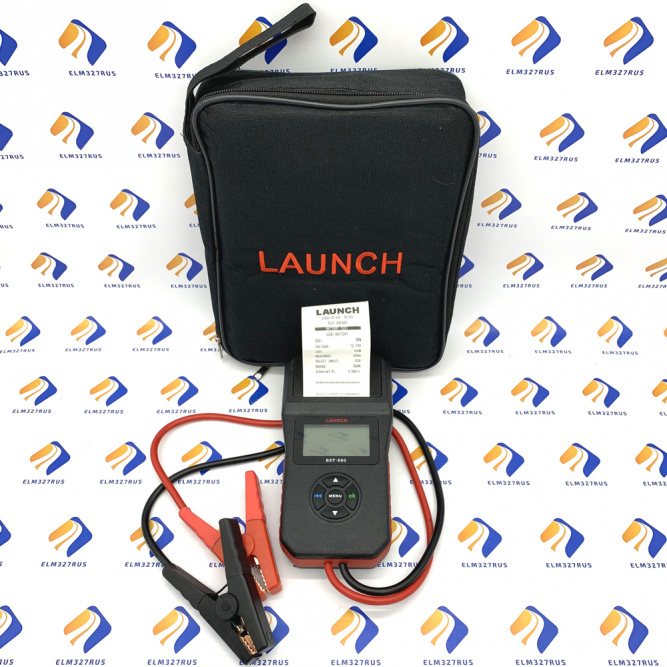 Тестер аккумуляторной батареи LAUNCH BST-860 с термопринтером
