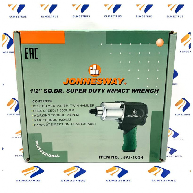 Гайковерт пневматический ударный Jonnesway JAI-1054 1/2&amp;quot;DR 7000 об/мин., 920 Нм