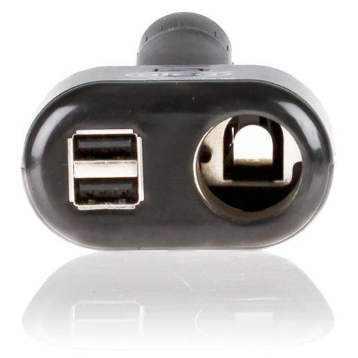 Разветвитель прикуривателя Alca (1 + 2 USB) &mdash; 