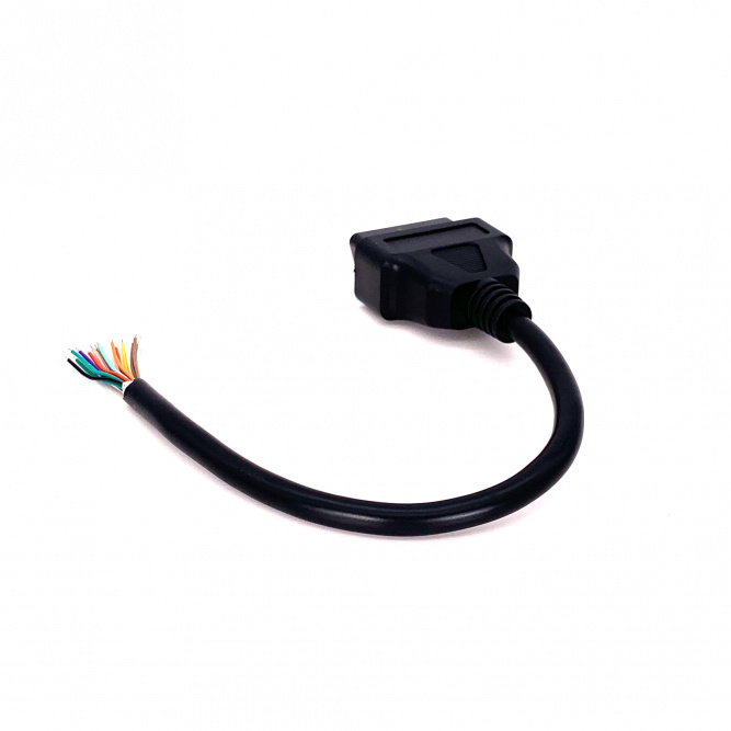 Разъём OBD2 (мама) с проводом