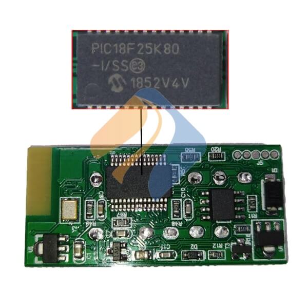 elm327 bluetooth mini на PIC18F25K80
